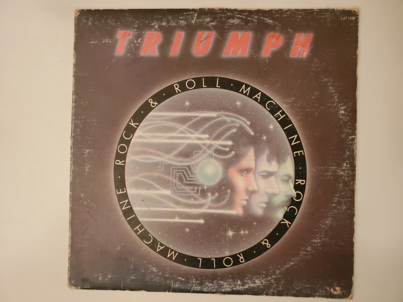 Triumph Rock & Roll Machine vinyl record
